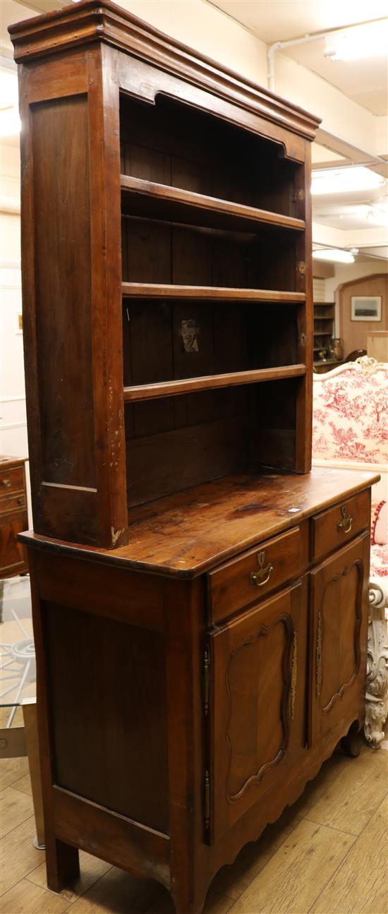 A French fruitwood buffet W.116cm